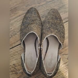 Madewell Lucie Spotted Calf Hair Booties